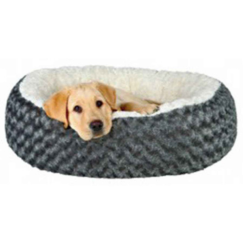 Trixie 50 Cm Yatak Gri&Krem | Peluş Kedi Yatağı Trixie 50 Cm Yatak Gri&Krem | Peluş Kedi Yatağı