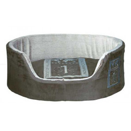 100X75Cm Köpek Yatağı Nefti/Açıkgri | Peluş Köpek Yatağı 100X75Cm Köpek Yatağı Nefti/Açıkgri | Peluş Köpek Yatağı