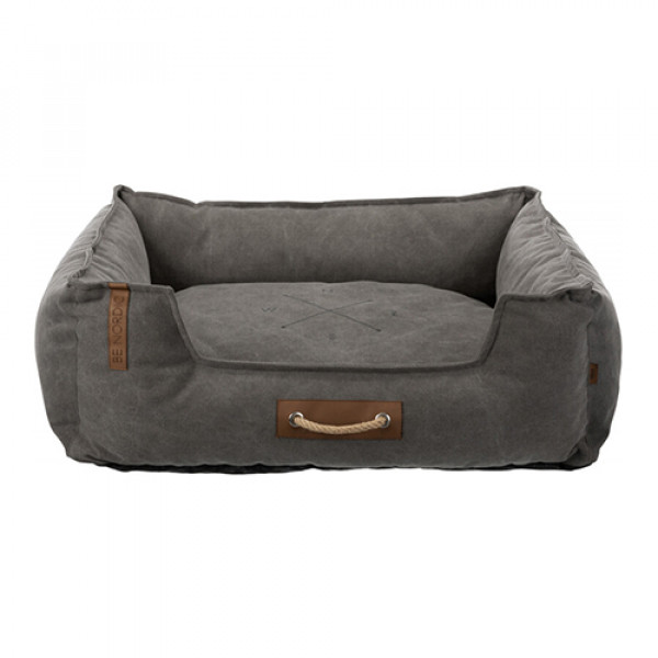 Trixie 80x60 Cm Yatak Koyu Gri | Peluş Köpek Yatağı