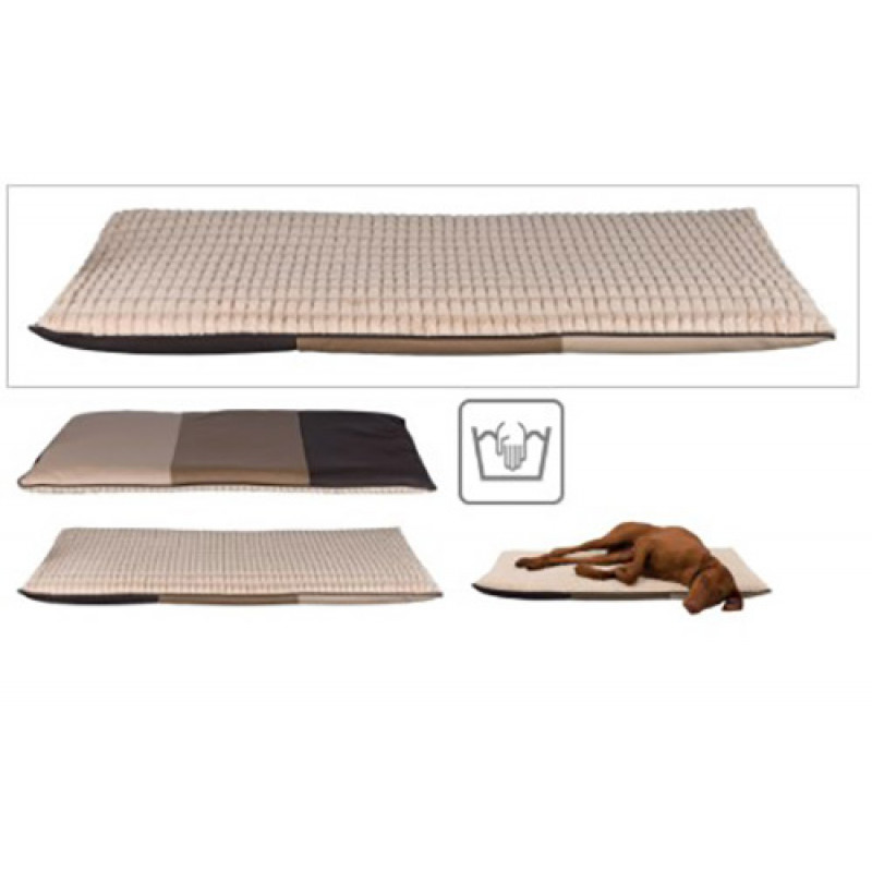 Trixie 100x70cm Çift Taraflı Yatak Kahve/Bej | Peluş Köpek Yatağı Trixie 100x70cm Çift Taraflı Yatak Kahve/Bej | Peluş Köpek Yatağı