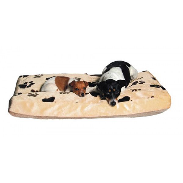 Trixie 70x45 Cm Yatak Bej Açık Kahve | Peluş Köpek Yatağı