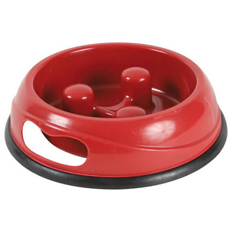 Trixie 0,45 Lt Yavaş Besleme Mama Kabı 20 Cm | Metal Mama Ve Su Kabı