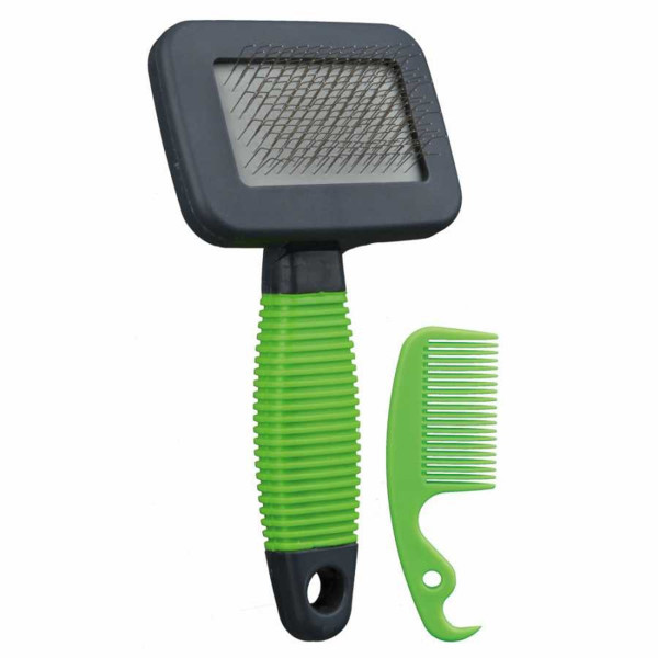 Trixie 7x13 Cm Yumuşak Fırça Plastik | Köpek Tarağı