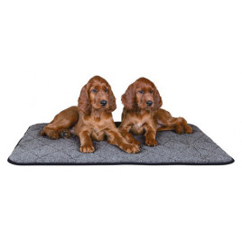 90x70 Cm Isı Tutan Yatak Gri | Köpek Battaniyesi