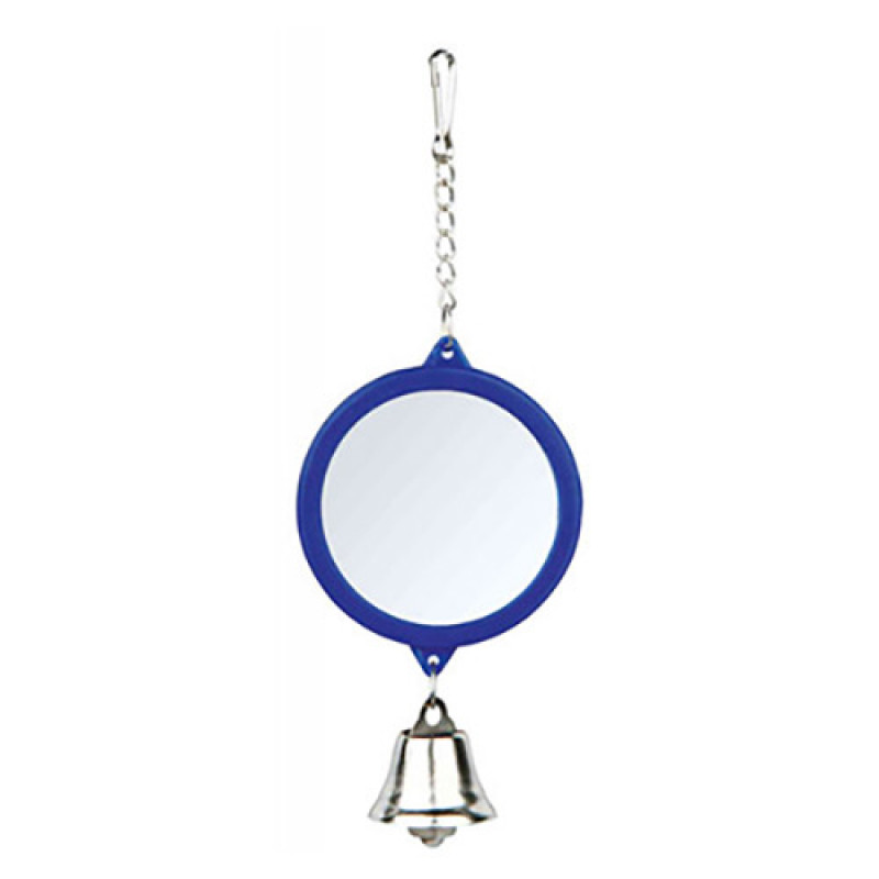 Trixie Muhabbet Kuşu İçin Zilli Ayna 5,5 Cm | Kuş Aynası