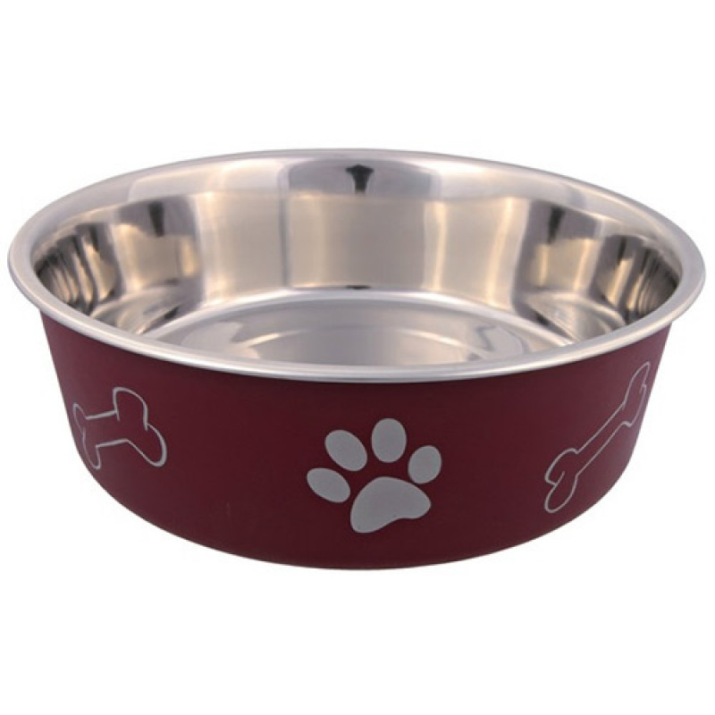 Trixie 0,25 Lt Pet Paslanmaz Mama Ve Su Kabı 12 Cm | Metal Mama Ve Su Kabı