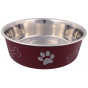 Trixie 0,25 Lt Pet Paslanmaz Mama Ve Su Kabı 12 Cm | Metal Mama Ve Su Kabı
