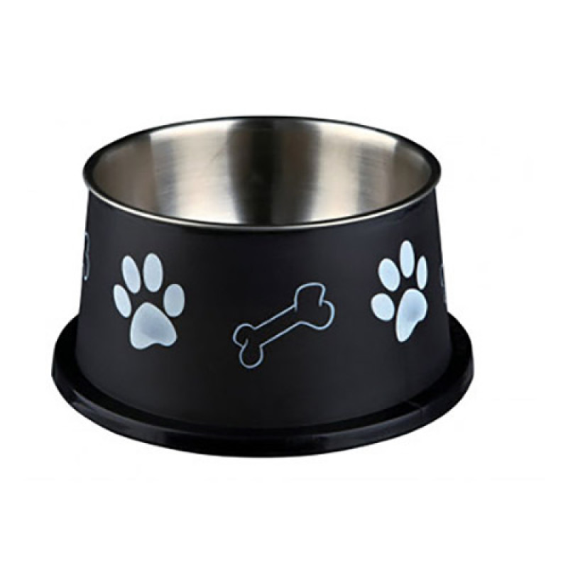 Trixie 0,9 Lt Uzun Kulaklı Köpek Mama Su Kabı 19 Cm | Metal Mama Ve Su Kabı
