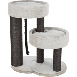 XXL Tırmalama ve Oyun Evi Gri 96 Cm | Platformlu Kedi Tırmalama Tahtası XXL Tırmalama ve Oyun Evi Gri 96 Cm | Platformlu Kedi Tırmalama Tahtası