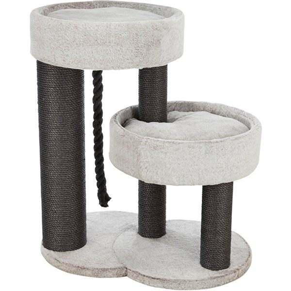 Trixie XXL Tırmalama ve Oyun Evi Gri 96 Cm | Platformlu Kedi Tırmalama Tahtası
