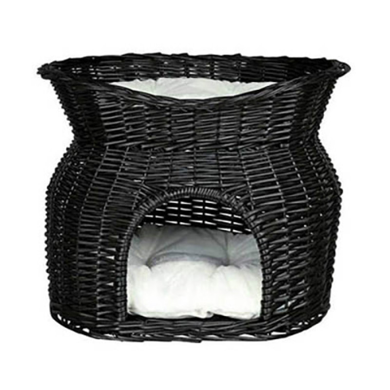 Trixie 54x43x37 Cm İki Katlı Kedi Yatağı Siyah | Yuvalı Kedi Yatağı Trixie 54x43x37 Cm İki Katlı Kedi Yatağı Siyah | Yuvalı Kedi Yatağı