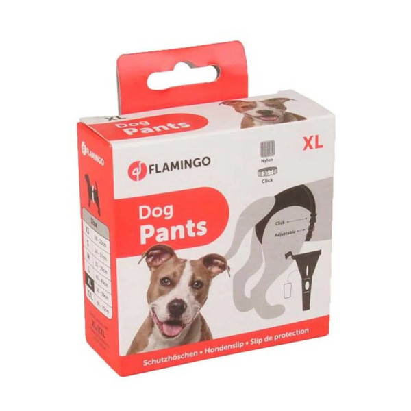Flamingo 50-59 cm Köpek Külodu Siyah No:4 | Köpek Çiş Alıştırma Pedi