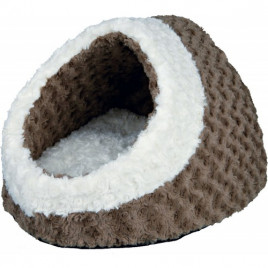 35X26X41cm Yatak Kahverengi-Bej | Kumaş Köpek Yatağı 35X26X41cm Yatak Kahverengi-Bej | Kumaş Köpek Yatağı