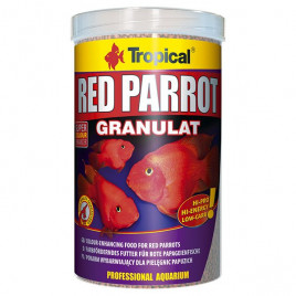 100 Gr Red Parrot Granulat Kırmızı Papağan Balıkları İçin Granül Balık Yemi 250 Ml | Özel Akvaryum Yem