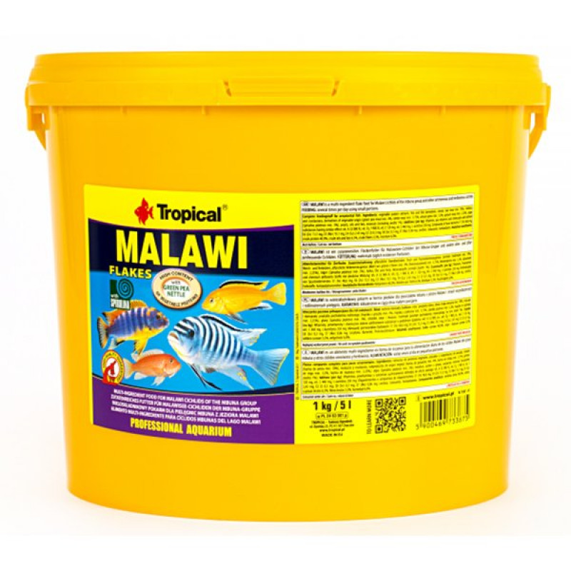 Tropical 2 Kg Malawı Flakes Malawı Cichlid Balıkları İçin Pul Balık Yemi 11 Lt | Özel Akvaryum Yem Tropical 2 Kg Malawı Flakes Malawı Cichlid Balıkları İçin Pul Balık Yemi 11 Lt | Özel Akvaryum Yem