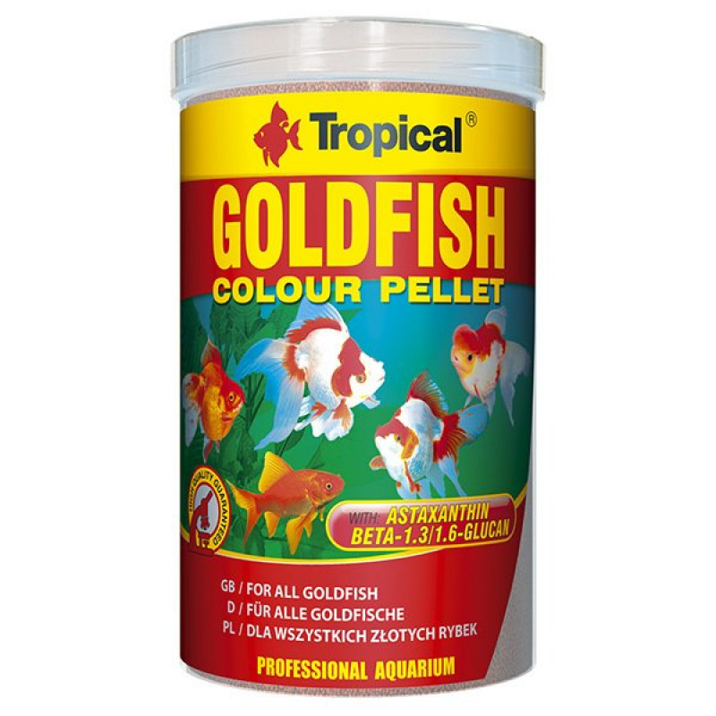 Tropical 30 Gr Goldfish Colour Pellet Japon Balıkları İçin Pellet Balık Yemi 100 Ml | Özel Akvaryum Yem Tropical 30 Gr Goldfish Colour Pellet Japon Balıkları İçin Pellet Balık Yemi 100 Ml | Özel Akvaryum Yem