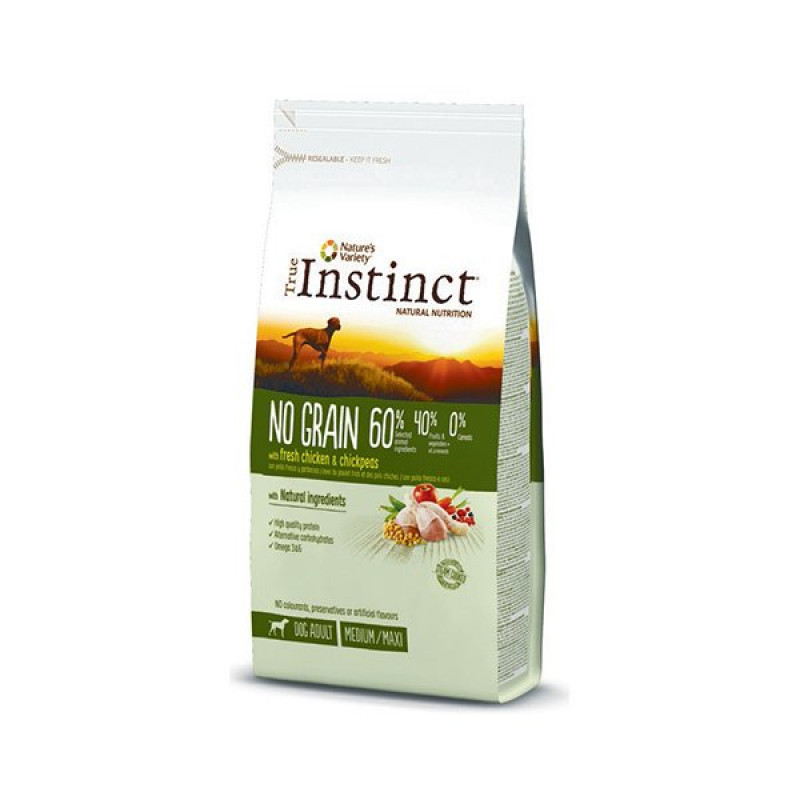 True Instinct 12 Kg Orta ve Büyük Irk Tavuklu Tahılsız Yetişkin | Yetişkin Köpek Kuru Maması True Instinct 12 Kg Orta ve Büyük Irk Tavuklu Tahılsız Yetişkin | Yetişkin Köpek Kuru Maması