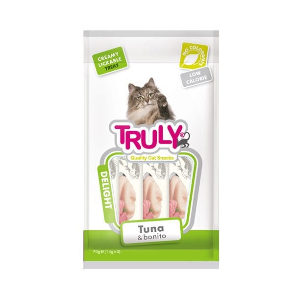 Truly 14 Gr Palamut ve Ton | Kedi Sıvı Ödül Maması