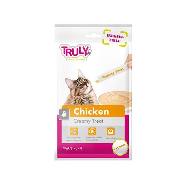Truly 14 Gr Tavuk | Kedi Sıvı Ödül Maması