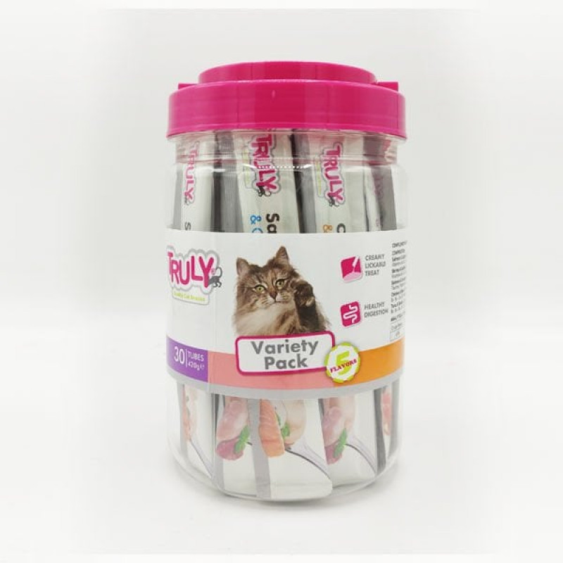 Truly 14 Gr Variety Pack | Kedi Sıvı Ödül Maması Truly 14 Gr Variety Pack | Kedi Sıvı Ödül Maması