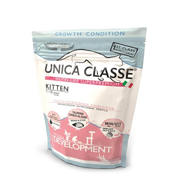Unica Classe 300 Gr Kitten Development Tavuklu Yavru | Yavru Kedi Kuru Maması