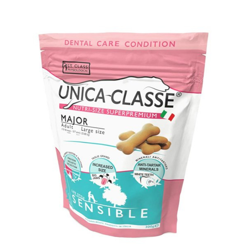 Unica Classe 300 Gr Major Sensible Tavuklu Bisküvit | Köpek Bisküvi Ve Şerit Ödül Maması Unica Classe 300 Gr Major Sensible Tavuklu Bisküvit | Köpek Bisküvi Ve Şerit Ödül Maması