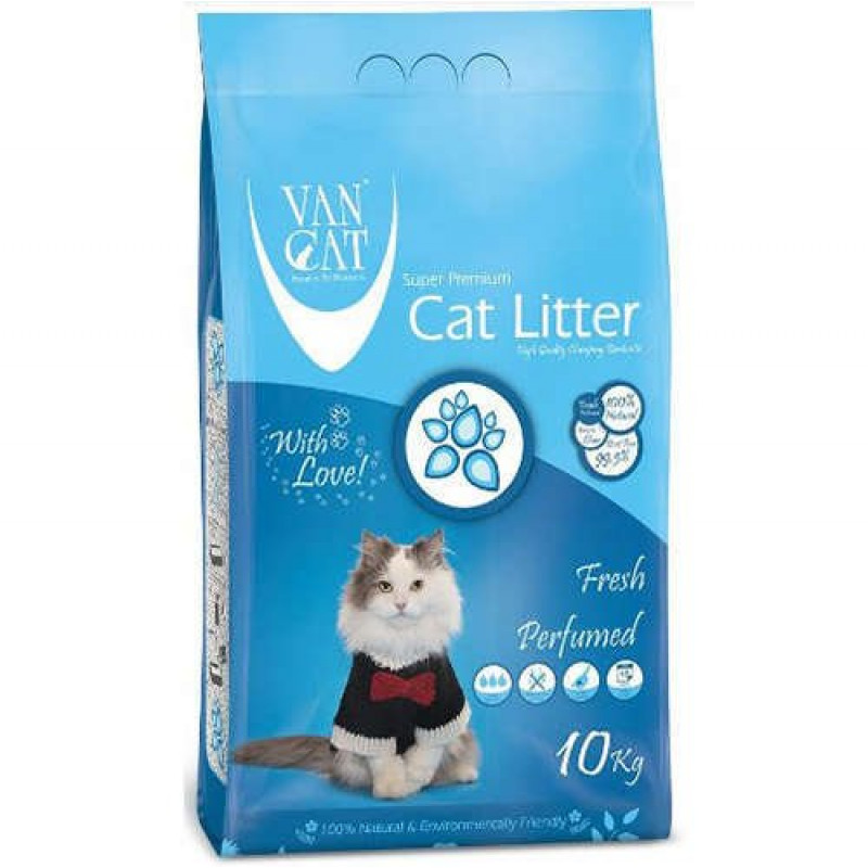 Vancat 10 Kg Ince Taneli Fresh Kokulu Kedi Kumu | Doğal Kedi Kumu Vancat 10 Kg Ince Taneli Fresh Kokulu Kedi Kumu | Doğal Kedi Kumu