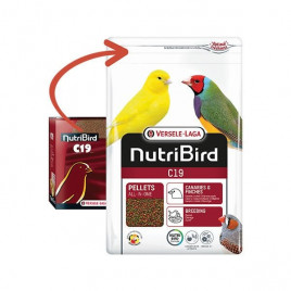 10 Kg Nutribird C19 Pellet Karışık Kanarya ve Finch Yemi | Kuş Yemi