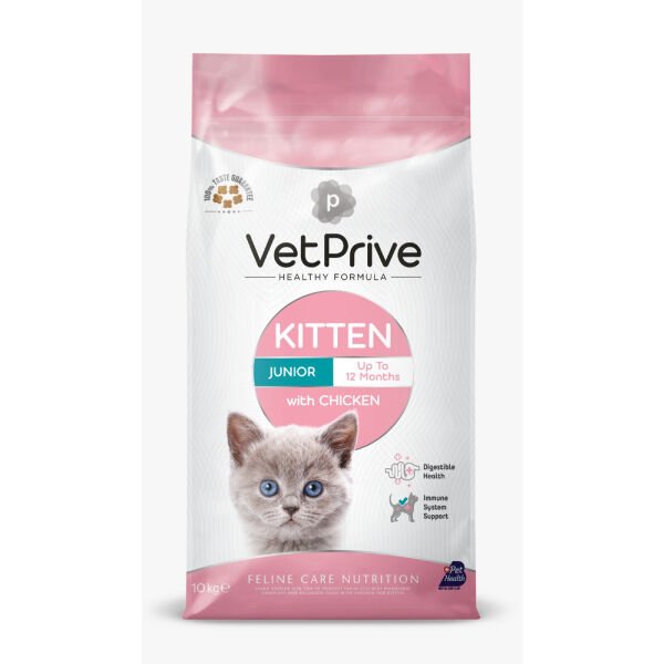 Vet Prive 1,5 Kg Kitten Tavuk | Yavru Kedi Kuru Maması