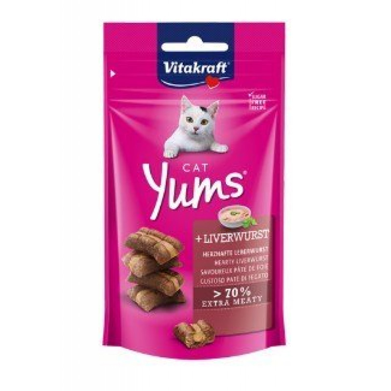 Vitakraft 40 Gr Cigerli Yumuşak Ödül | Kedi Bisküvi Ödül Maması Vitakraft 40 Gr Cigerli Yumuşak Ödül | Kedi Bisküvi Ödül Maması