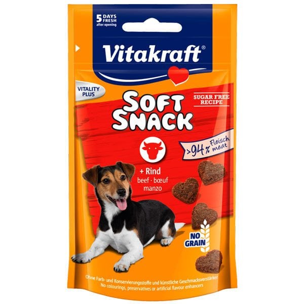 Vitakraft 55 Gr Soft Snack Biftek | Köpek Atıştırmalık Ödül Maması