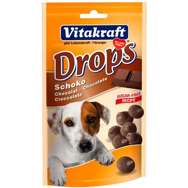 Vitakraft 75 Gr Drops Şekersiz Çikolata | Köpek Ödül Çikolatası