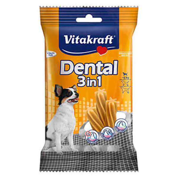 Vitakraft XS 3'lü Naneli+Çinko Diş Bakım Ödülü | Köpek Ağız Ve Diş Bakım Ürünü