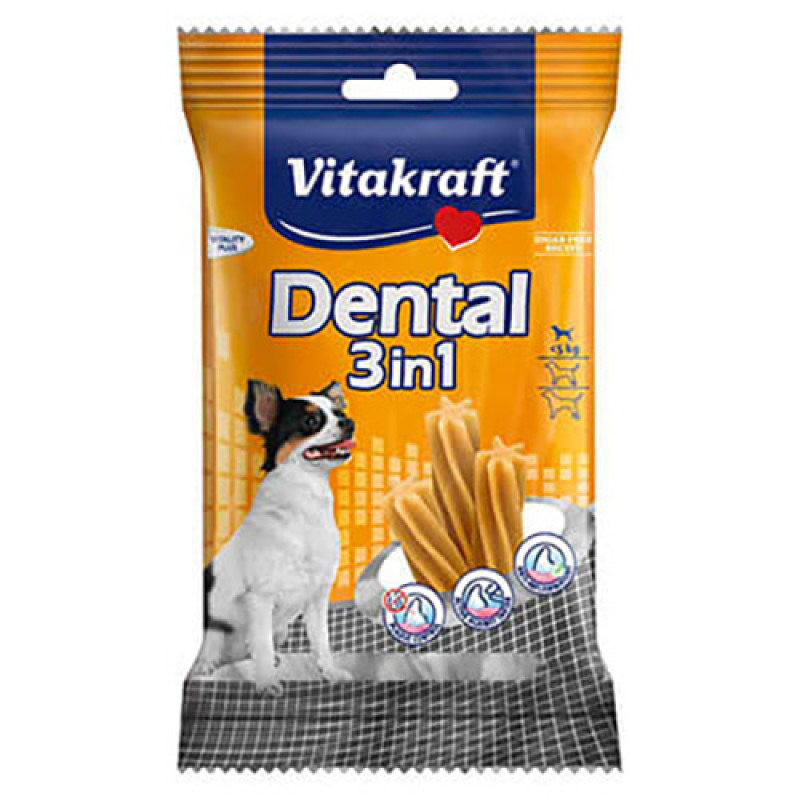 Vitakraft XS 3'lü Naneli+Çinko Diş Bakım Ödülü | Köpek Ağız Ve Diş Bakım Ürünü Vitakraft XS 3'lü Naneli+Çinko Diş Bakım Ödülü | Köpek Ağız Ve Diş Bakım Ürünü
