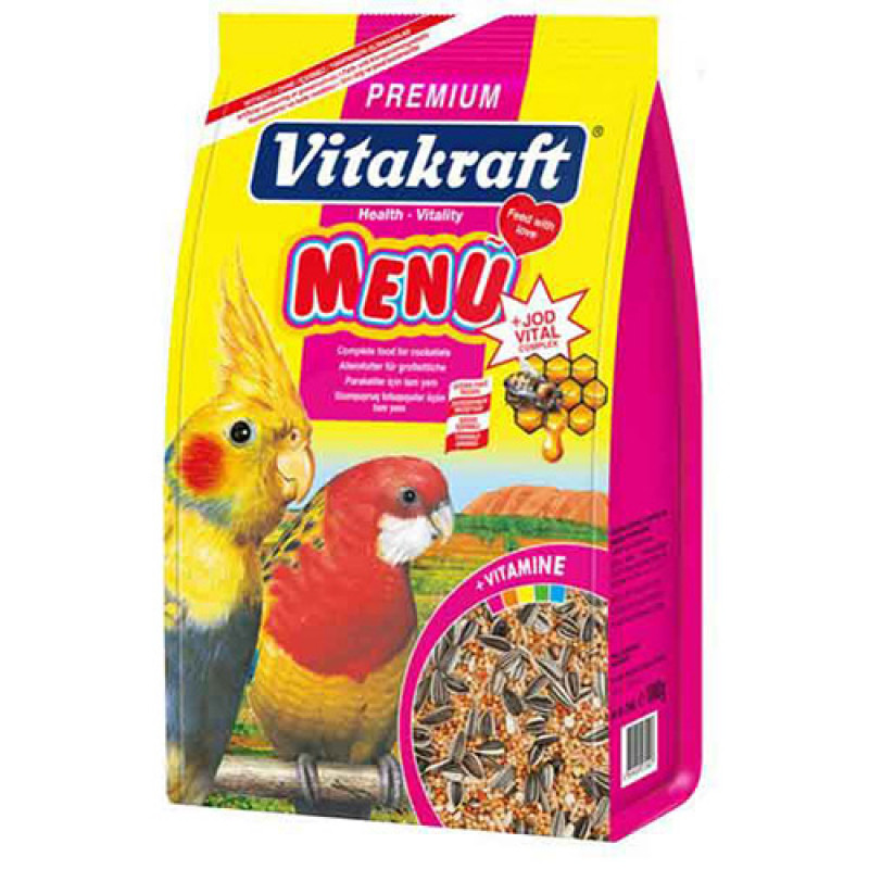 Vitakraft 1000 Gr Paraket Yemi | Kuş Yemi Vitakraft 1000 Gr Paraket Yemi | Kuş Yemi