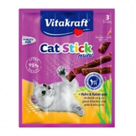 3x6 Gr Sticks Tavuk Etli ve Kedi Otlu | Stick Kedi Ödül Maması 3x6 Gr Sticks Tavuk Etli ve Kedi Otlu | Stick Kedi Ödül Maması