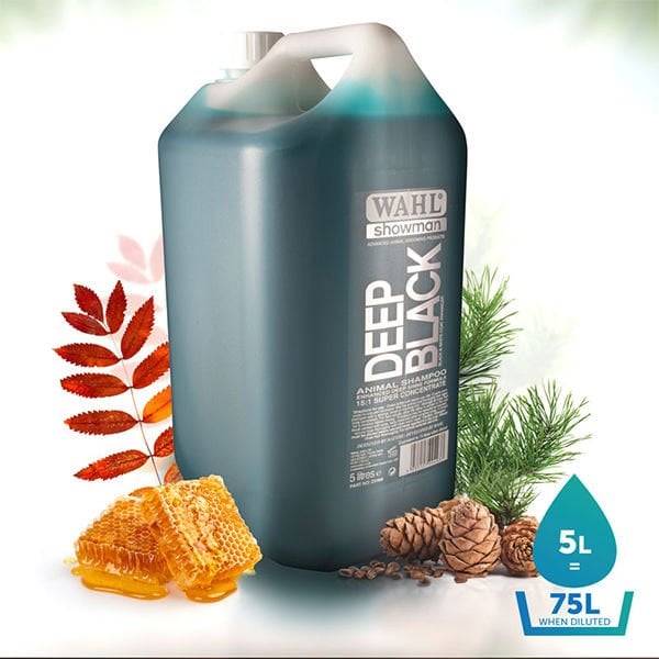 Wahl 5 Lt Deep Black Siyah Tüy Şampuanı | Köpek Şampuanı