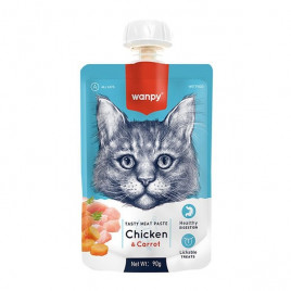 90 Gr Tasty Meat Paste Tavuklu ve Havuç | Kedi Sıvı Ödül Maması 90 Gr Tasty Meat Paste Tavuklu ve Havuç | Kedi Sıvı Ödül Maması