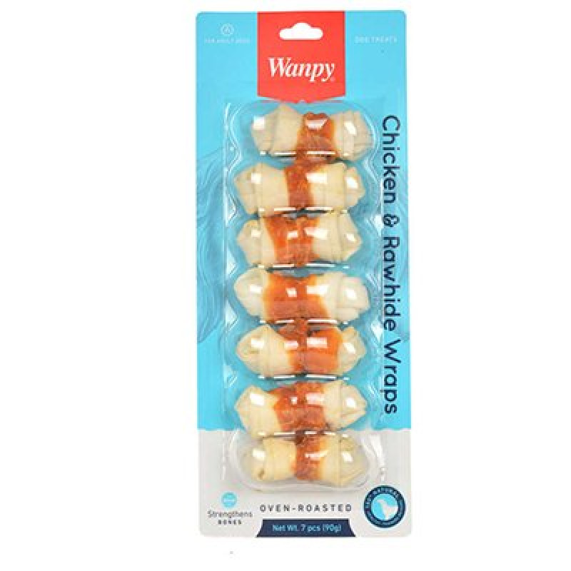 Wanpy 90 gr Burgu Tavuk Sargılı | Köpek Kemik Ödül Maması Wanpy 90 gr Burgu Tavuk Sargılı | Köpek Kemik Ödül Maması