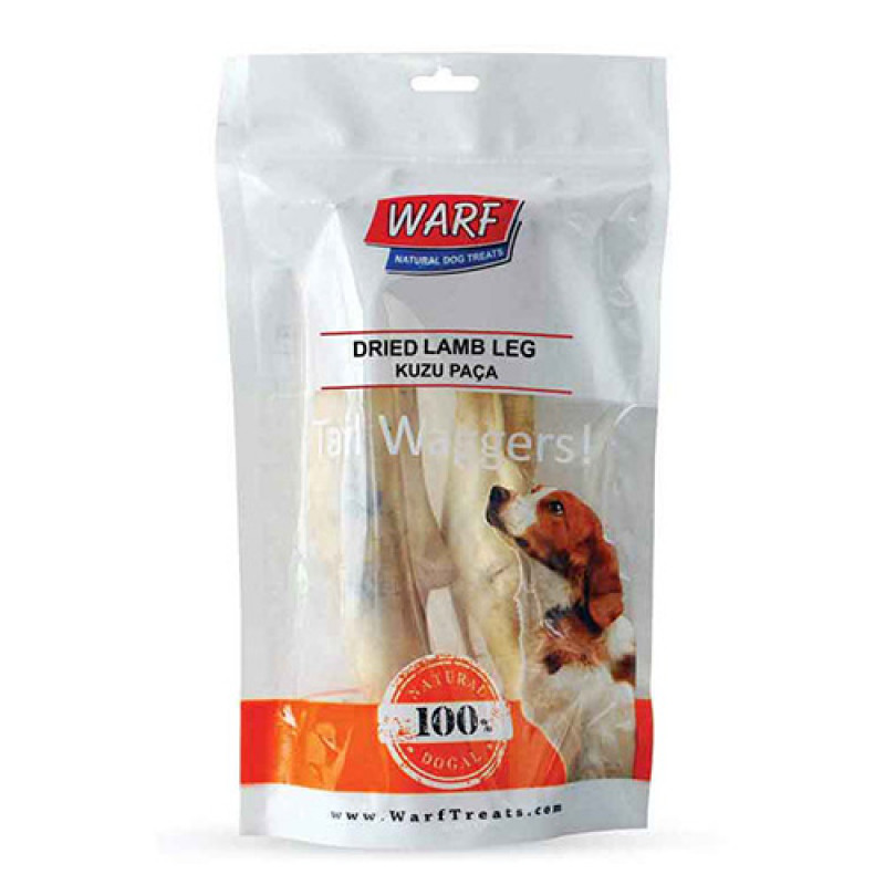 Warf 2 Adet Doğal Kuzu Paça | Kurutulmuş Köpek Ödül Maması Warf 2 Adet Doğal Kuzu Paça | Kurutulmuş Köpek Ödül Maması