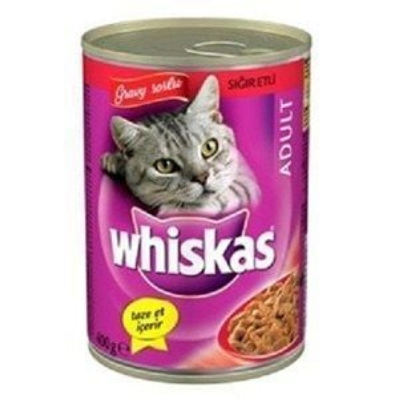 Whiskas 400 Gr Biftek | Yetişkin Kedi Maması Whiskas 400 Gr Biftek | Yetişkin Kedi Maması