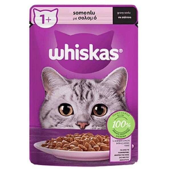 Whiskas 85 Gr Somon | Yetişkin Kedi Maması