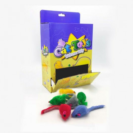 5 Cm 60 Adet Yumuşak Fare Renkli | Kedi Fare Oyuncak 5 Cm 60 Adet Yumuşak Fare Renkli | Kedi Fare Oyuncak