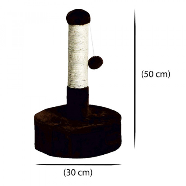 Zampa 30x30x50 Cm Oyun Toplu Kedi Tırmalama | Çubuk Kedi Tırmalama Tahtası