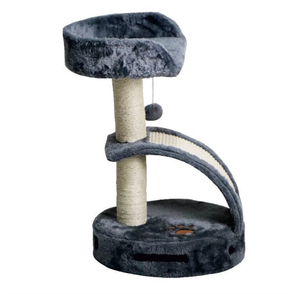 Zampa 35x30x58 Cm Oyun Toplu Kedi Tırmalama | Platformlu Kedi Tırmalama Tahtası