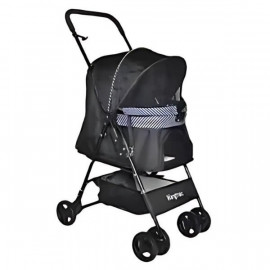 Zampa Showtime Kedi ve Köpek Arabası Siyah 42x69.5x88 Cm | Köpek Taşıma Çantası Ve Kafes Zampa Showtime Kedi ve Köpek Arabası Siyah 42x69.5x88 Cm | Köpek Taşıma Çantası Ve Kafes