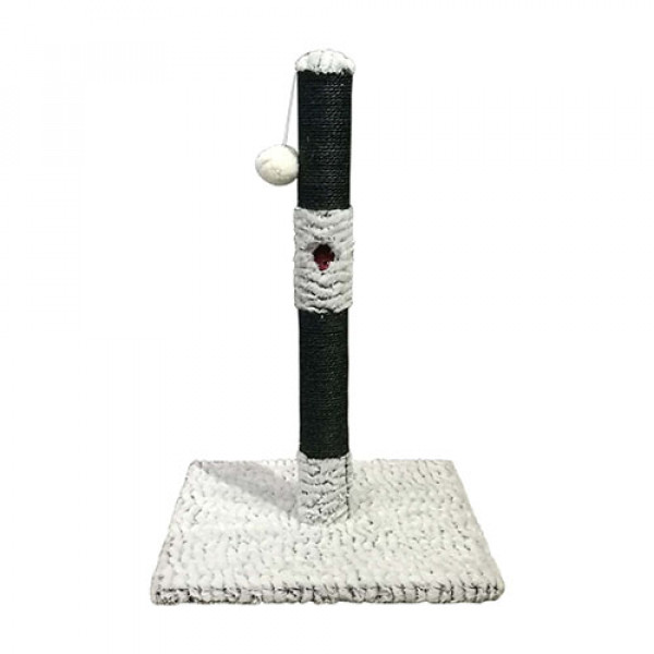 Zampa 43x43x64 Cm Uzun Tekli Kedi Tırmalama | Çubuk Kedi Tırmalama Tahtası