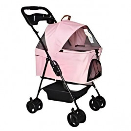 Verstappen Kedi ve Köpek Arabası Pembe 45x64x96 Cm | Köpek Taşıma Çantası Ve Kafes Verstappen Kedi ve Köpek Arabası Pembe 45x64x96 Cm | Köpek Taşıma Çantası Ve Kafes