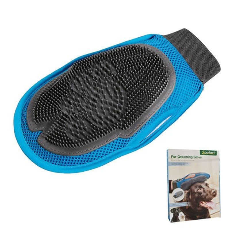 Zoofari 16x26 Cm Temizleme ve Masaj Eldiveni Mavi Siyah | Kedi Tüy Eldiveni Zoofari 16x26 Cm Temizleme ve Masaj Eldiveni Mavi Siyah | Kedi Tüy Eldiveni