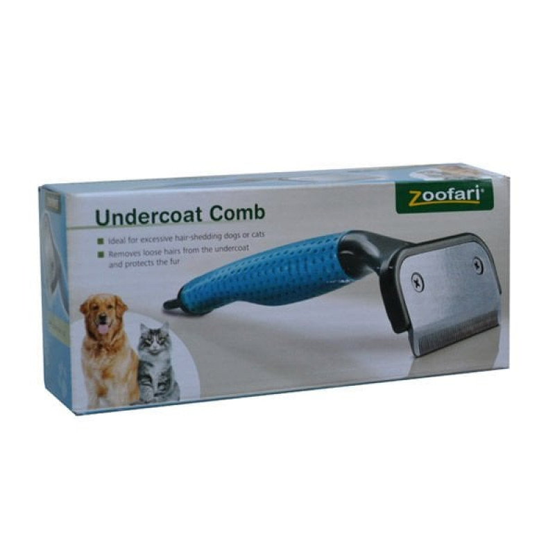 Zoofari Tarama Fırçası Mavi | Köpek Tarağı